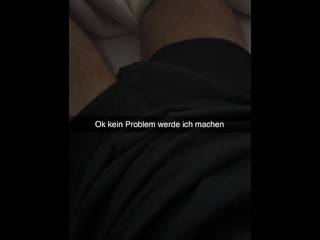 Blonde Deutsche fickt während sie mit ihrem Freund telefoniert